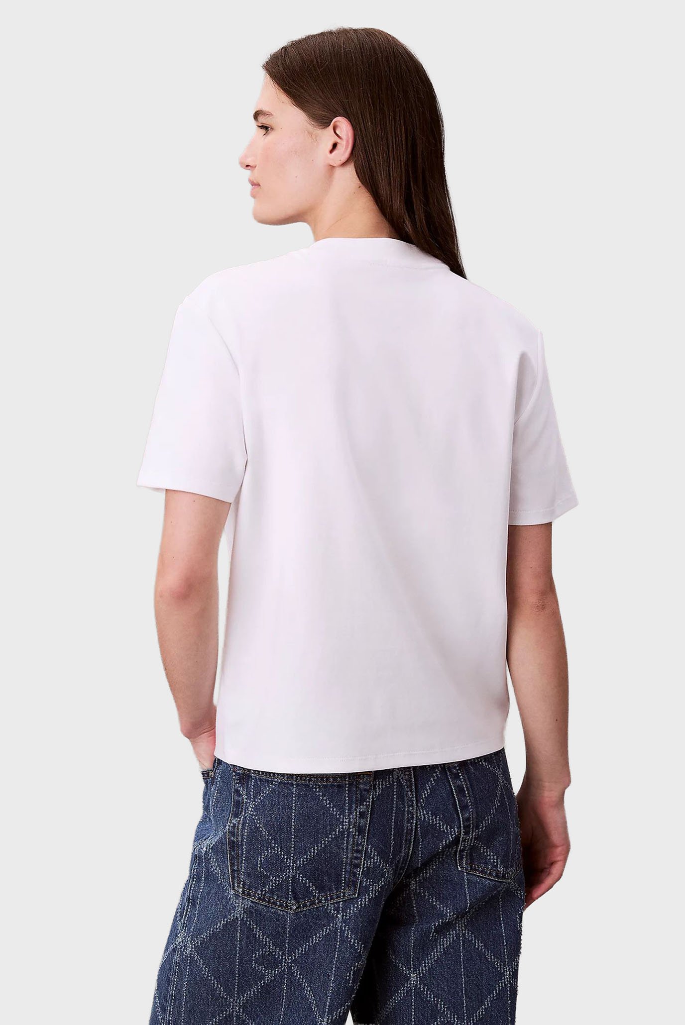 Футболка SS LUX CTN INTERLOCK EMBLEM MOCK 3