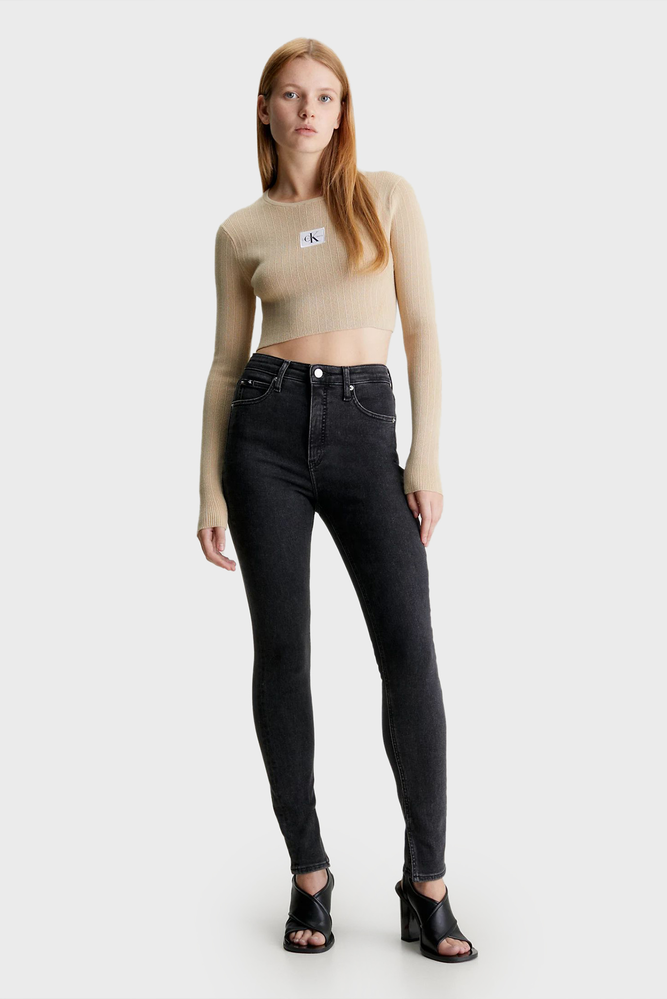 Джинсы HIGH RISE SKINNY 2