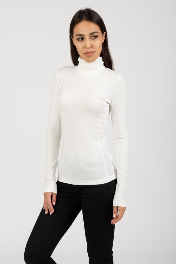 Лонгслив MODAL RIB ROLL NECK TOP