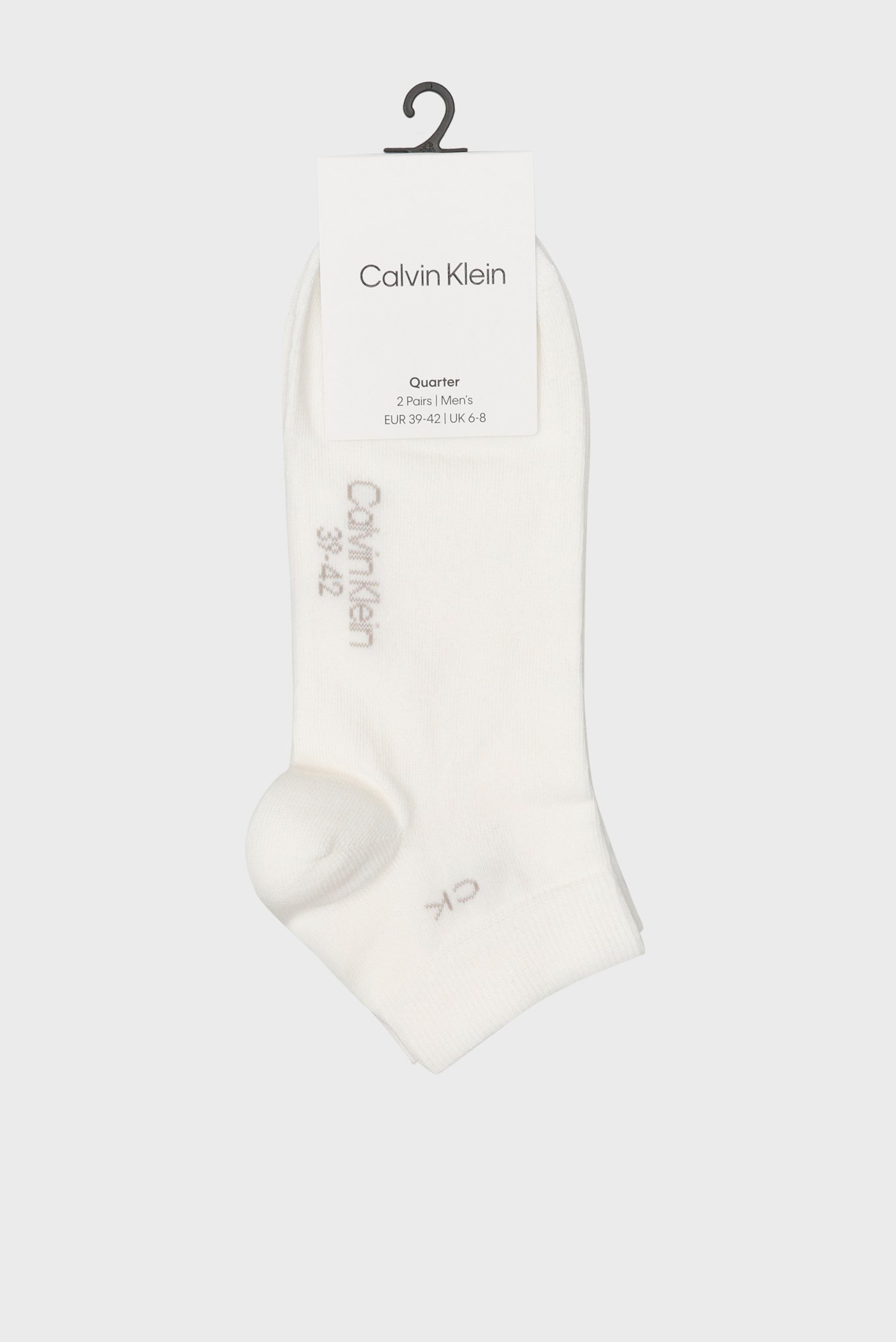 Носки CK MEN QUARTER 2PCalvin Klein Носки CK MEN QUARTER 2P 4