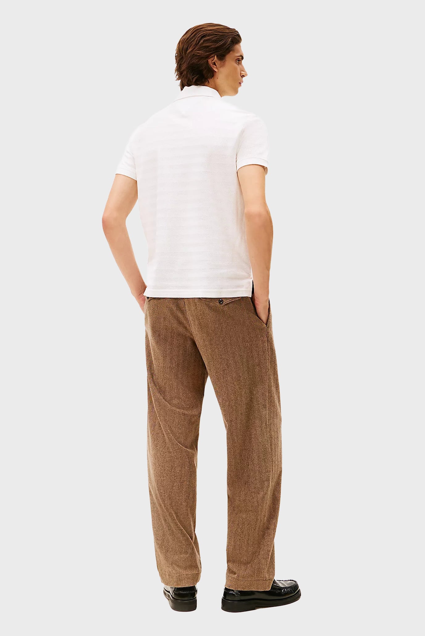 Поло SS HERRINGBONE REG POLO 3