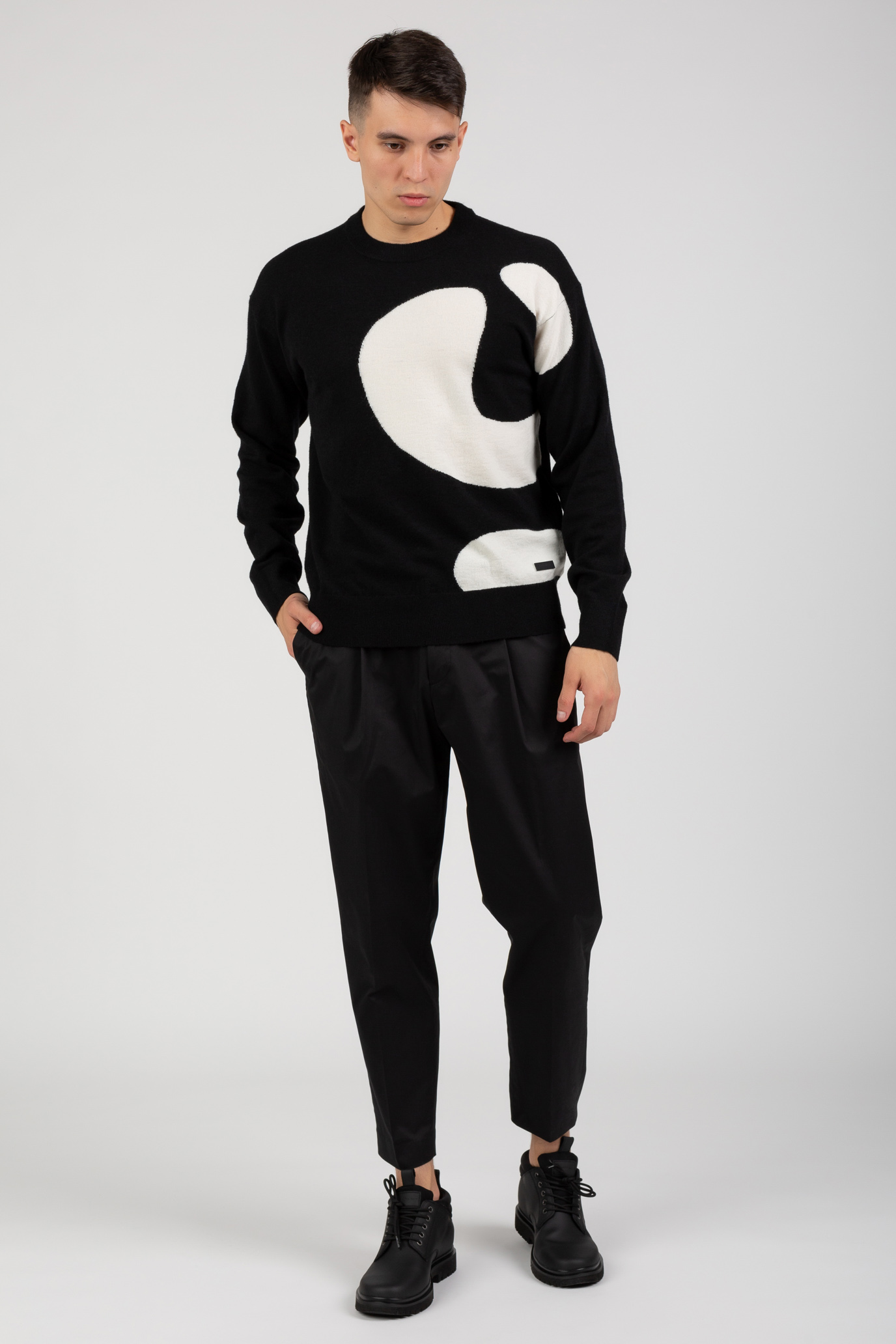 Свитер ABSTRACT GRAPHIC SWEATER 5
