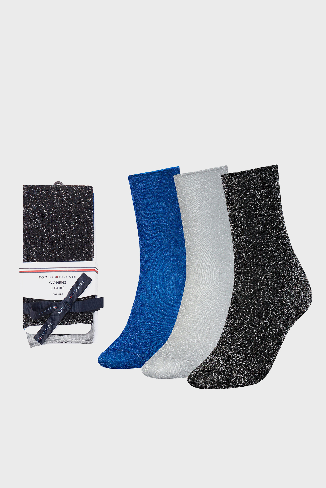 Набор носков TH WOMEN SOCK 3P GLITTER GIFTING 3