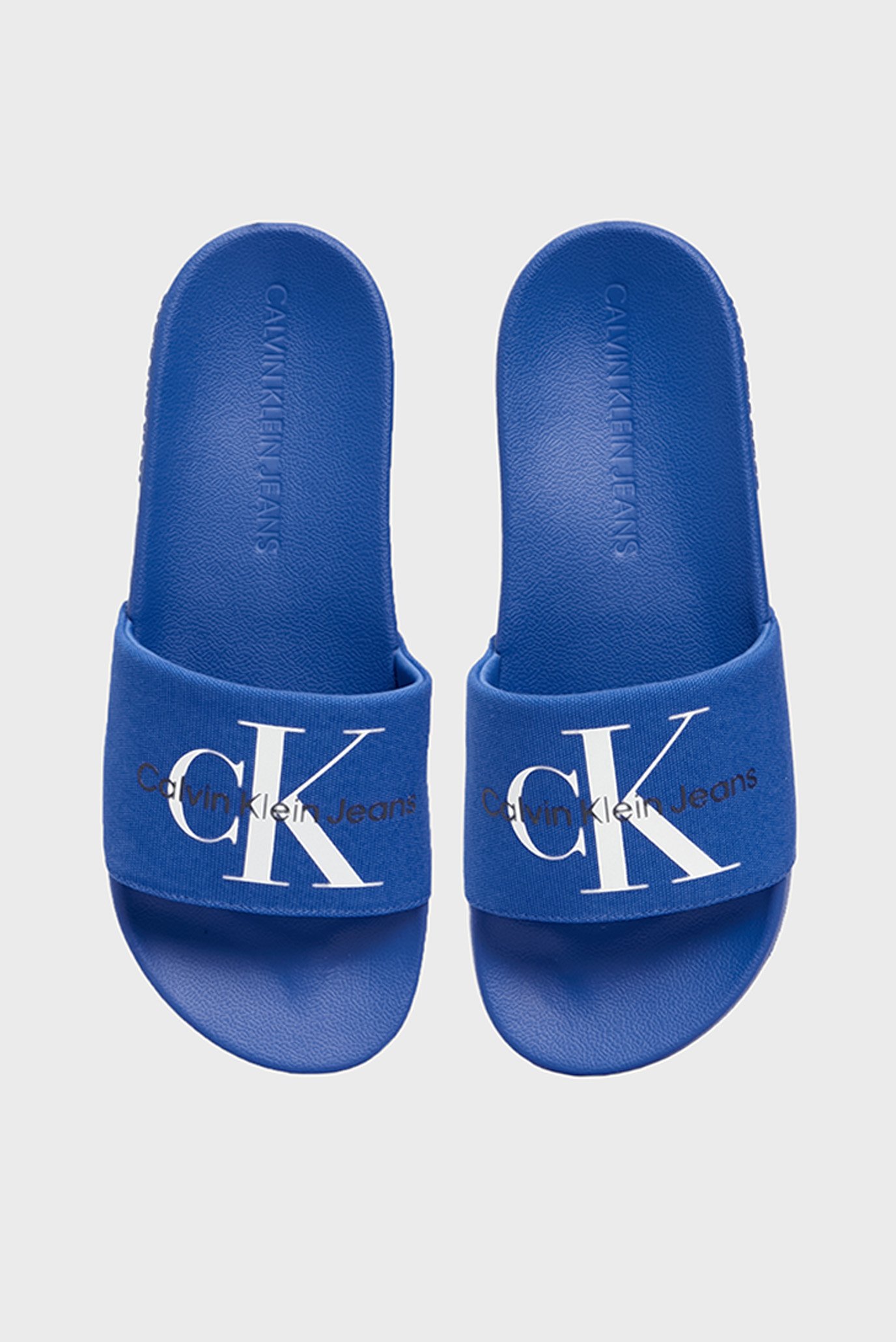 Мужские синие слайдеры SLIDE MONOGRAMCalvin Klein Jeans Мужские синие слайдеры SLIDE MONOGRAM 4