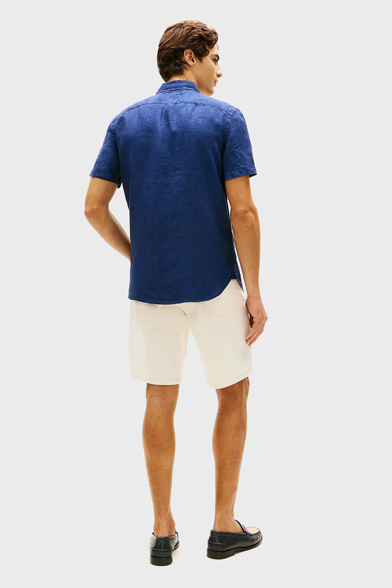 Рубашка с коротким рукавом PIGMENT DYED LINEN RF SHIRT S S 3