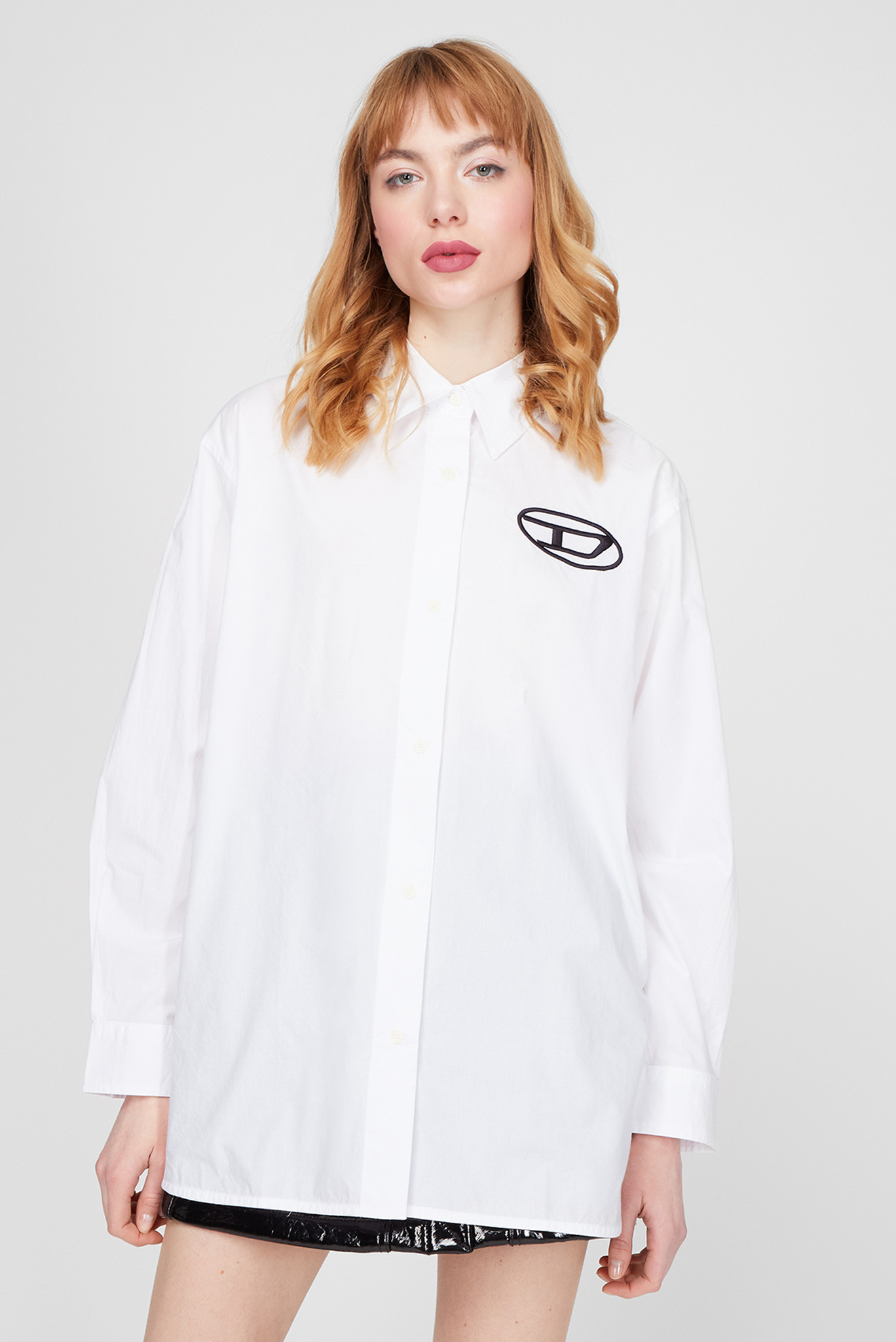 Женская белая рубашка C-BRUCE-A 1