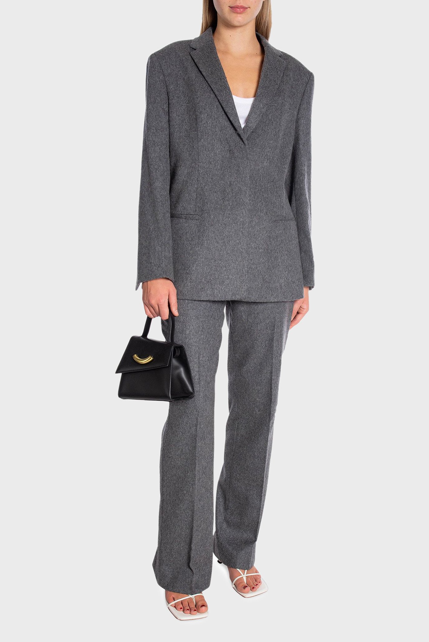 Пиджак FLANNEL WOOL TAILORED BLAZER 5