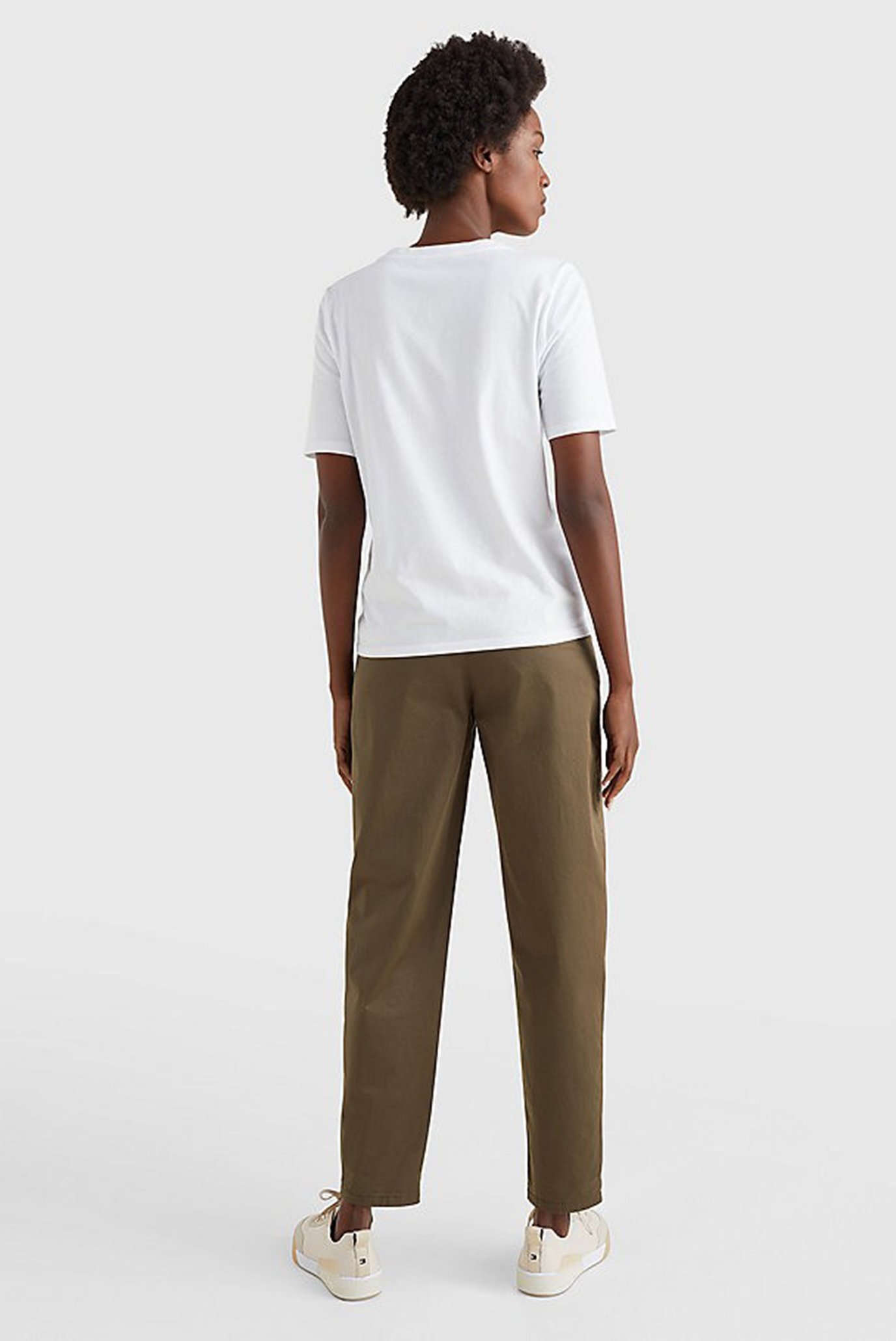 Женская белая футболка REGULAR FLORAL Tommy Hilfiger Женская белая футболка REGULAR FLORAL 8