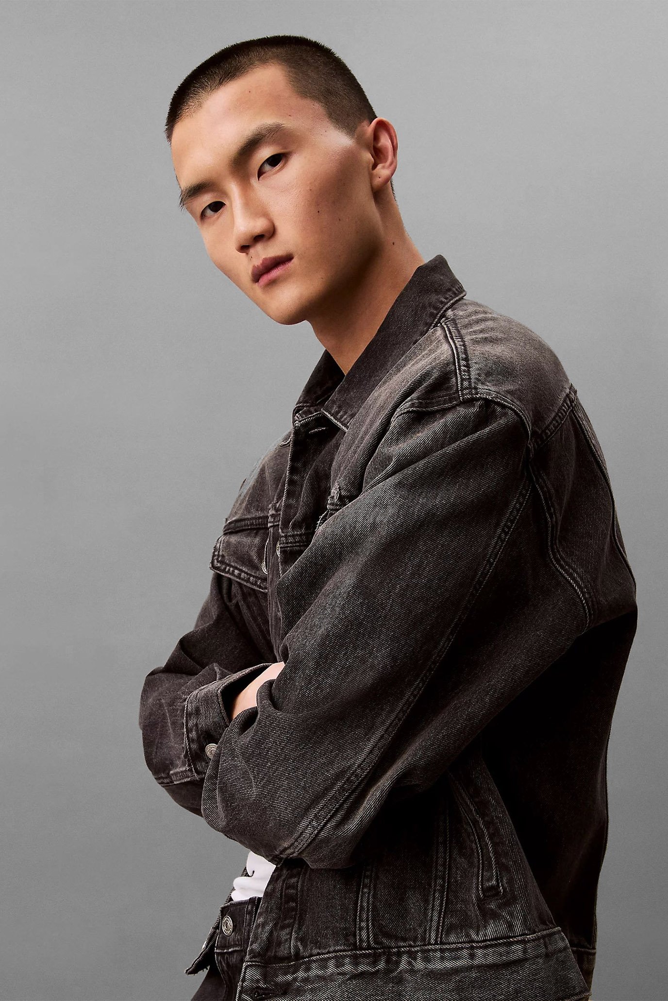 Куртка джинсовая 90S BLACK FOG TRUCKER 4