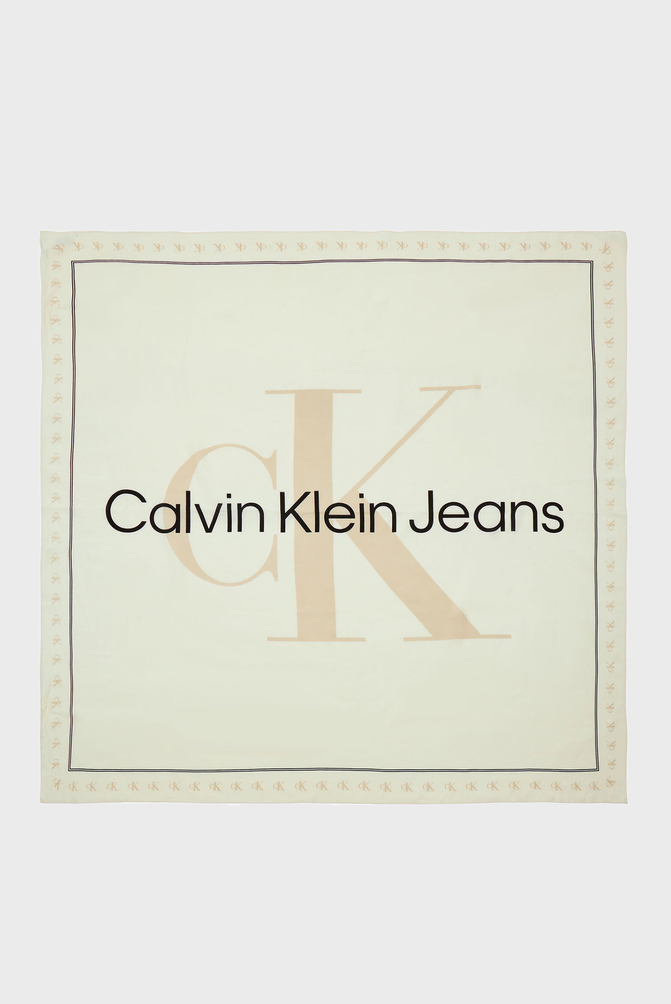 Шарф BOLD MONO LOGO SHAWL 130X130 2