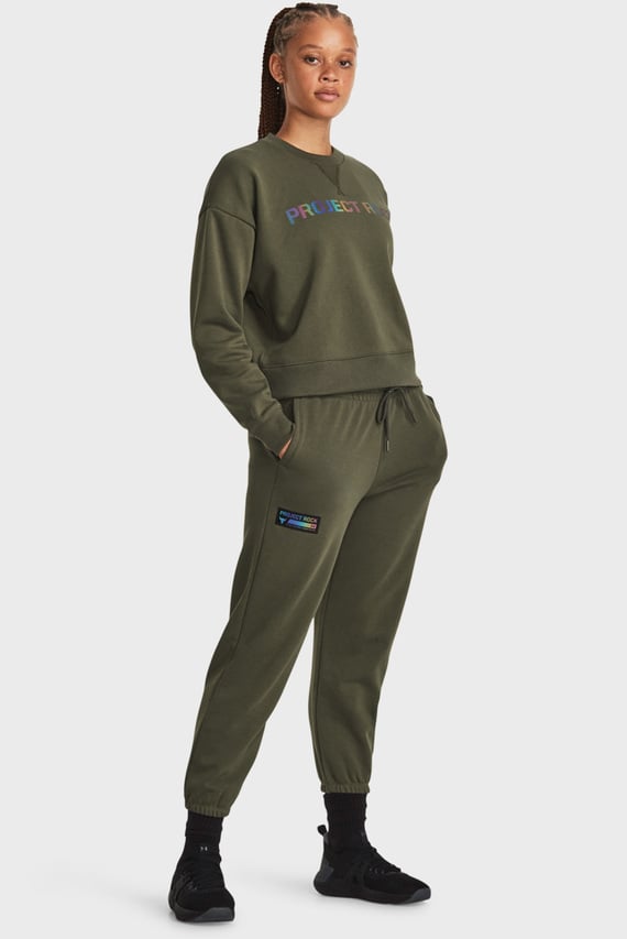 Женские зеленые спортивные брюки Pjt Rock HW Terry Pnt