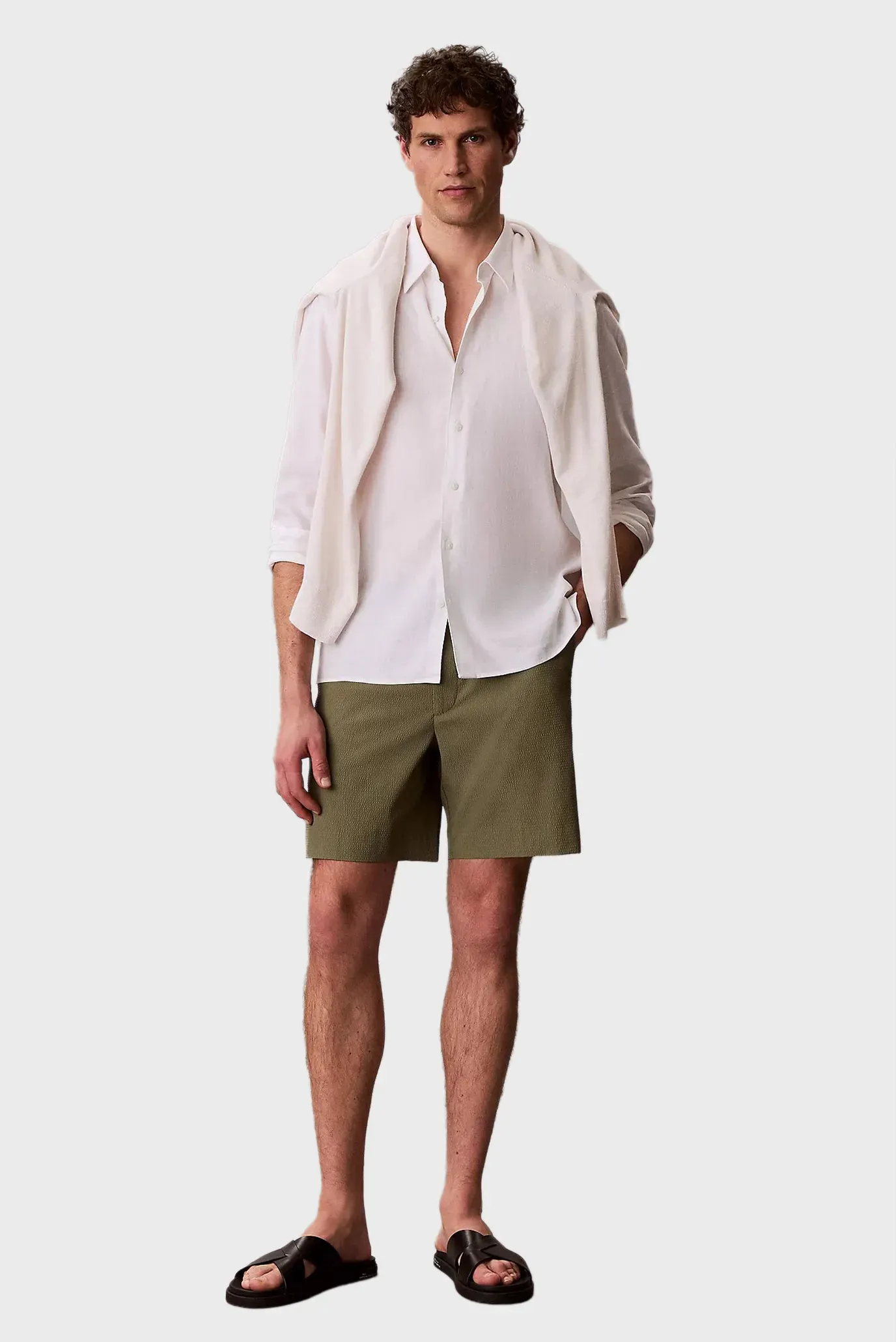 Шорты STRAIGHT SEERSUCKER ELASTIC 7 S 2