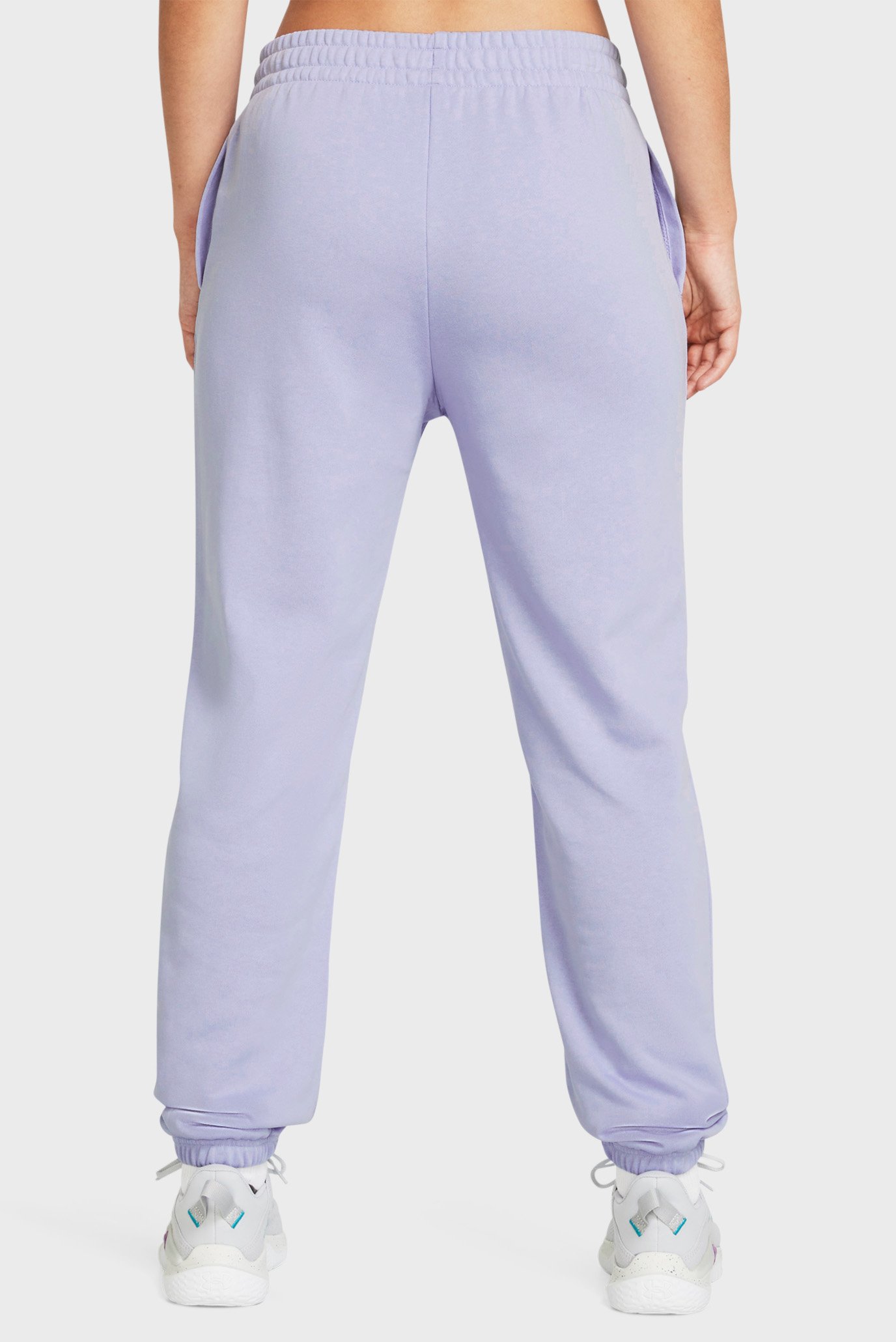 Женские сиреневые спортивные брюки UA Rival Terry Jogger 3