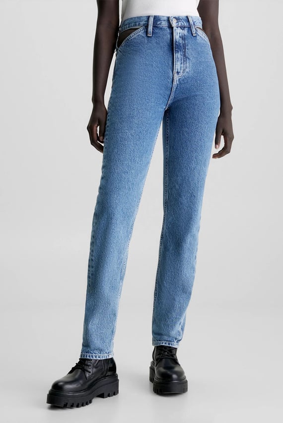 Джинсы AUTHENTIC SLIM STRAIGHT CUT OUT