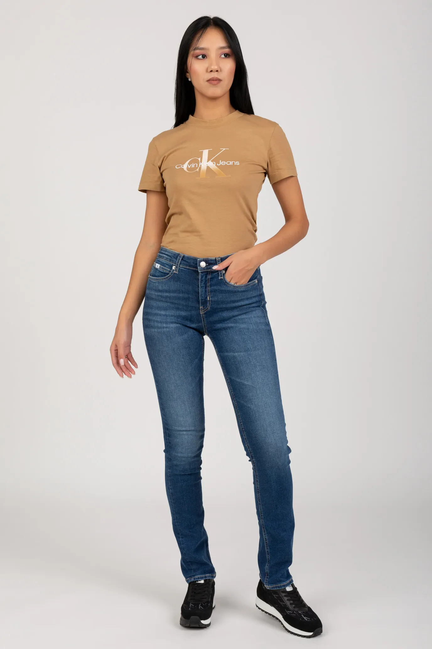 Джинсы HIGH RISE SLIM 5