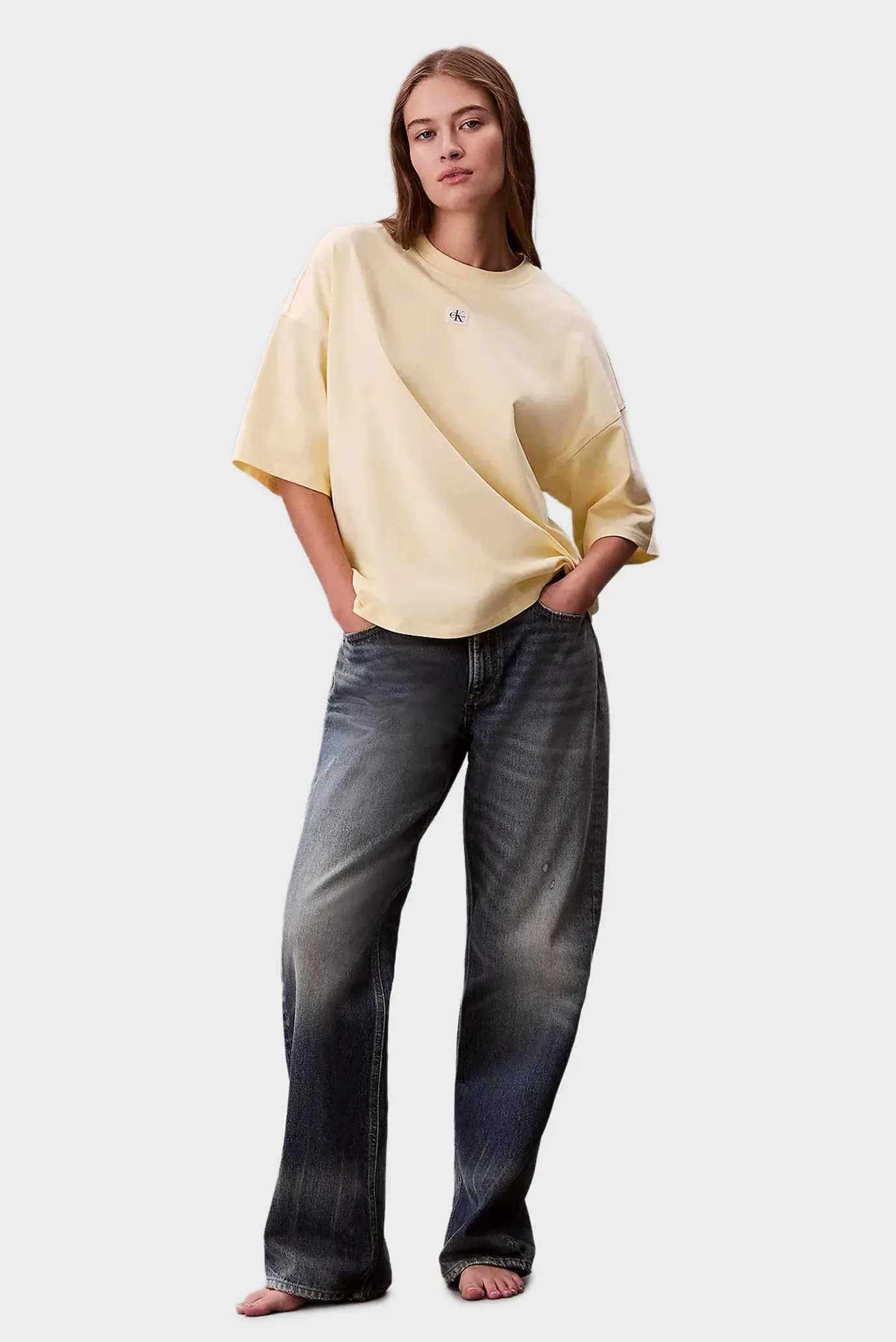 Футболка SS WOVEN LABEL OVERSIZED TEE 2