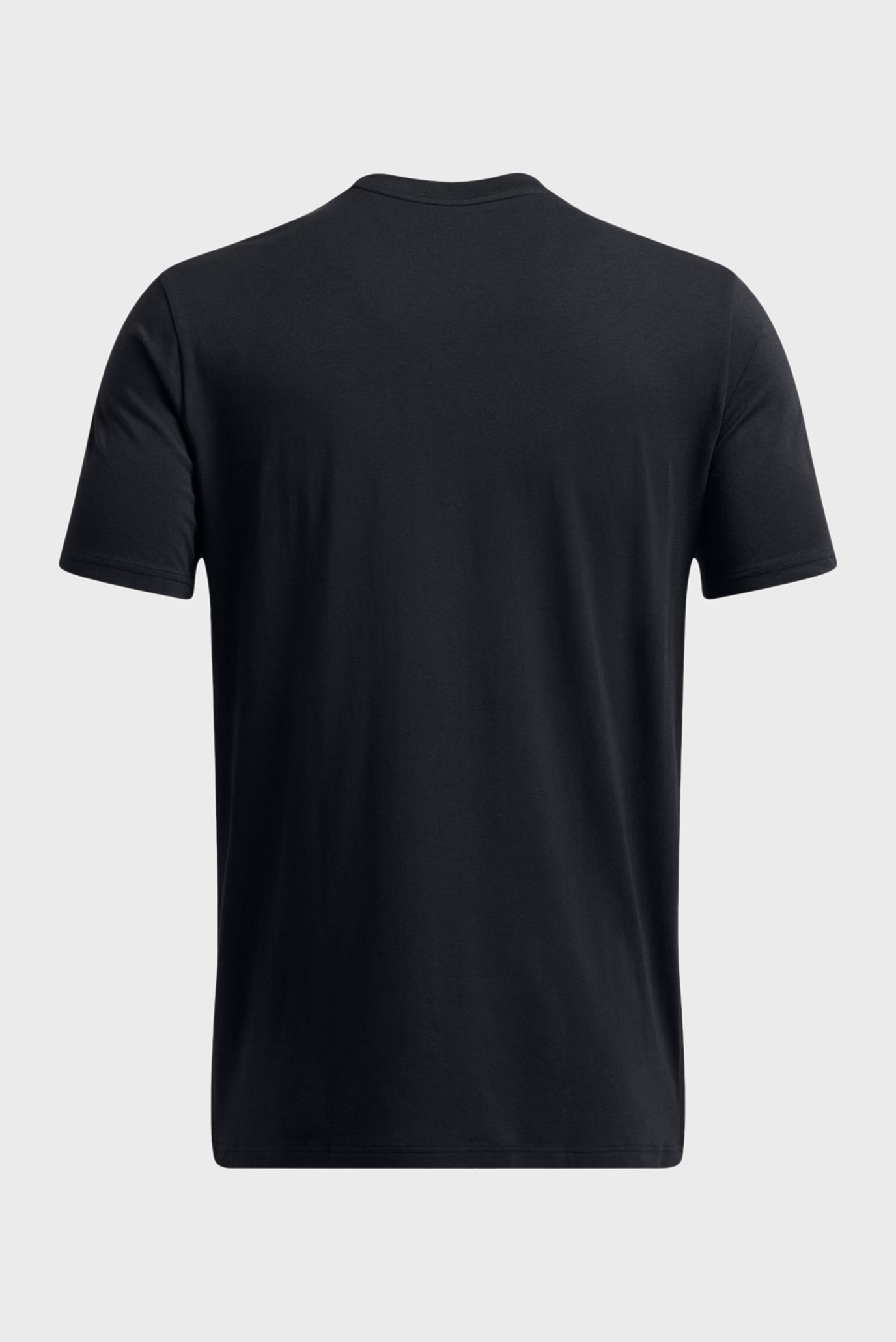 Мужская черная футболка UA M SLICED WORDMARK 60 40S SS 4