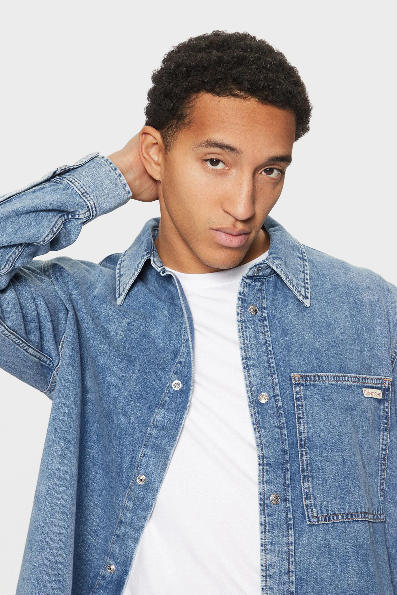 Рубашка REGULAR DENIM SHIRT 4