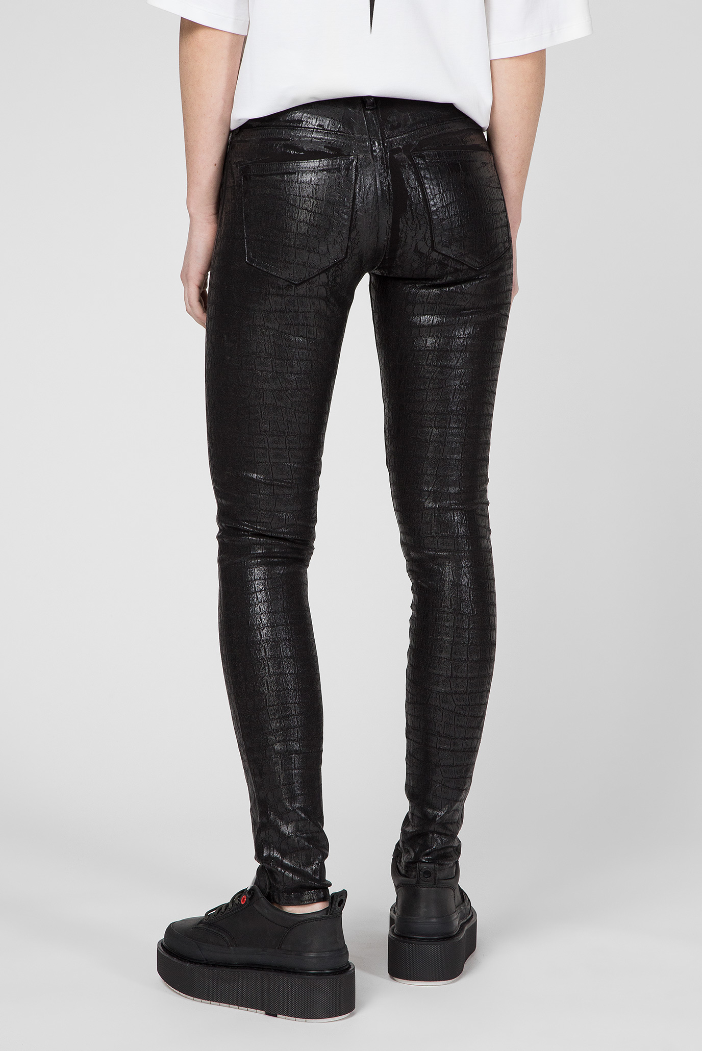 Женские черные джинсы SLANDY-SP4 L.32 9