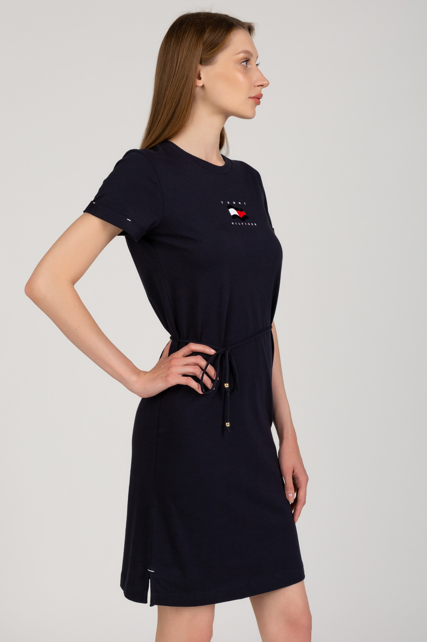 Платье REG FLOCK FLAG SHORT C-NK DRS SS 2