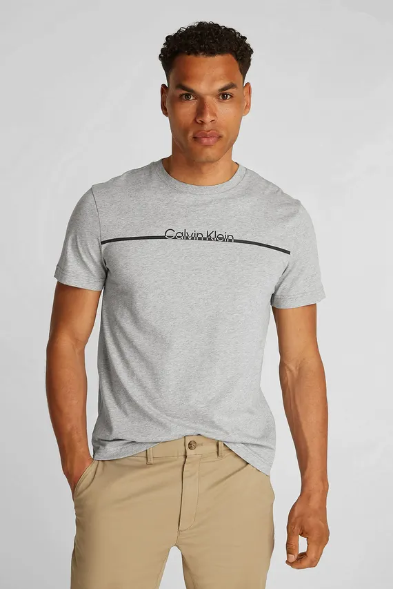 Футболка SPLIT LINE LOGO T-SHIRT Calvin Klein