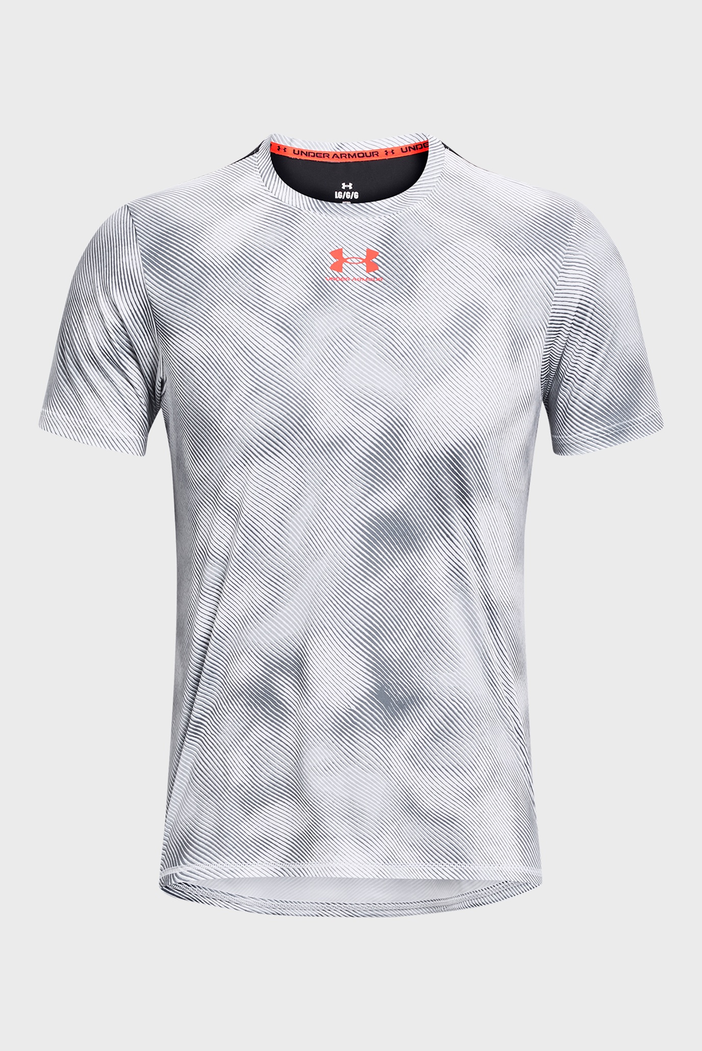Мужская белая футболка UA M's Ch. Pro Train SS PRNT 6