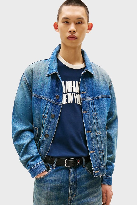 Куртка джинсовая PLEATED TRUCKER JACKET CI2037