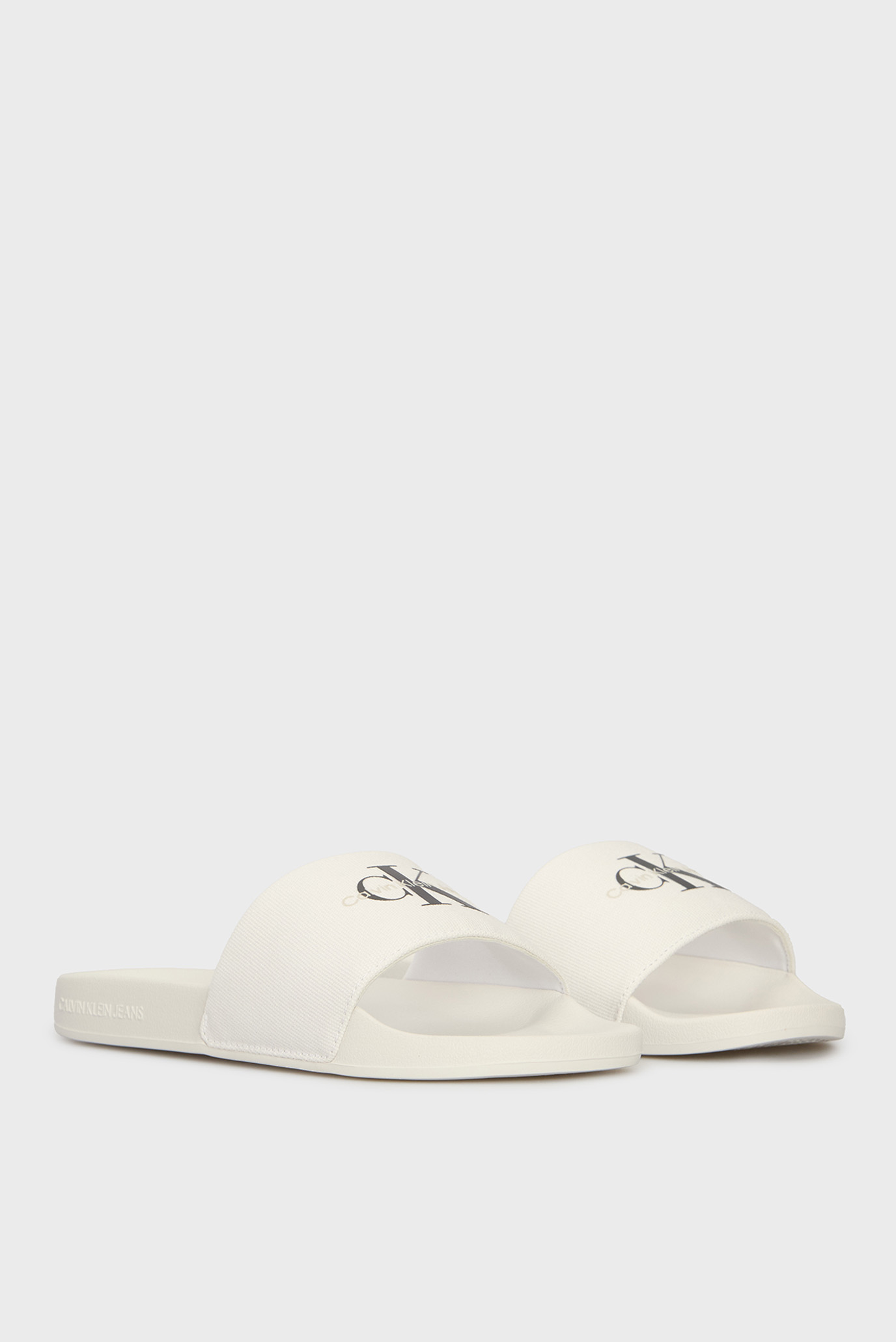 Женские белые слайдеры SLIDE MONOGRAM WNCalvin Klein Jeans Женские белые слайдеры SLIDE MONOGRAM WN 3