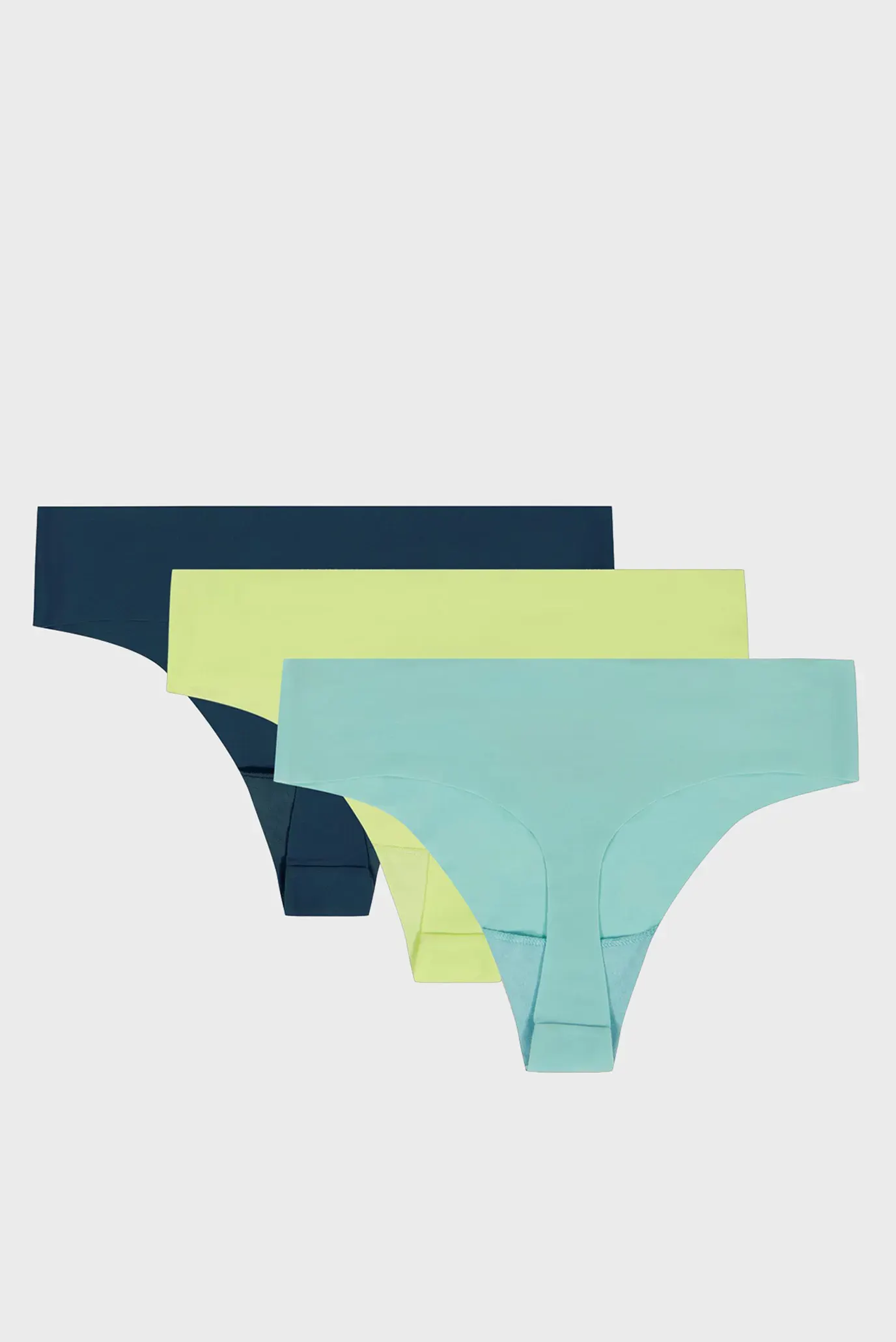 Трусы/UA PURE STRETCH NO SHOW THONG -SOLID 3PK 2