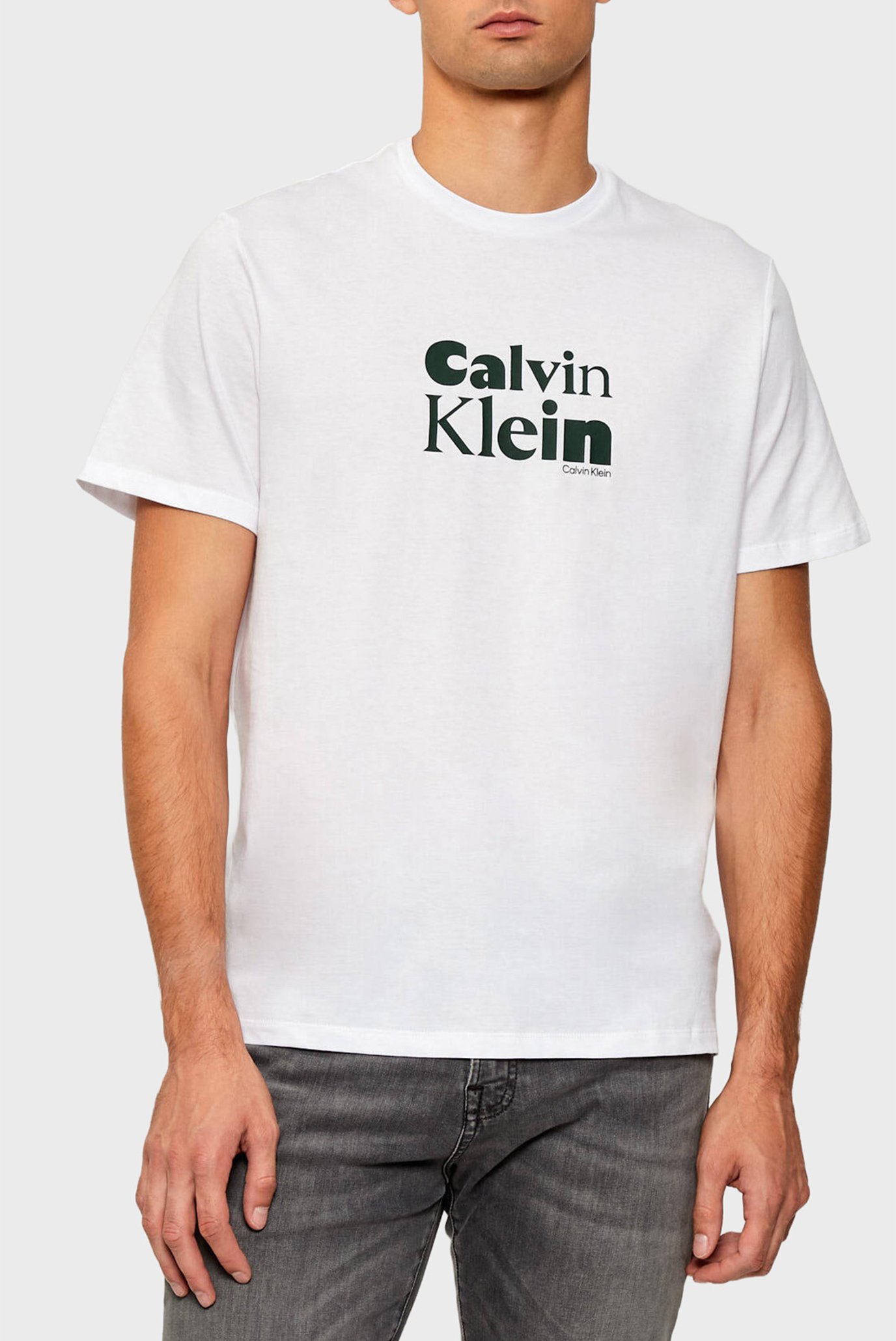 Футболка SS 30S EU CALVIN KLEIN BOLD GRAP 1