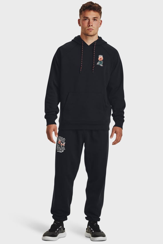 Мужские черные спортивные брюки UA HW Terry Rose Joggers