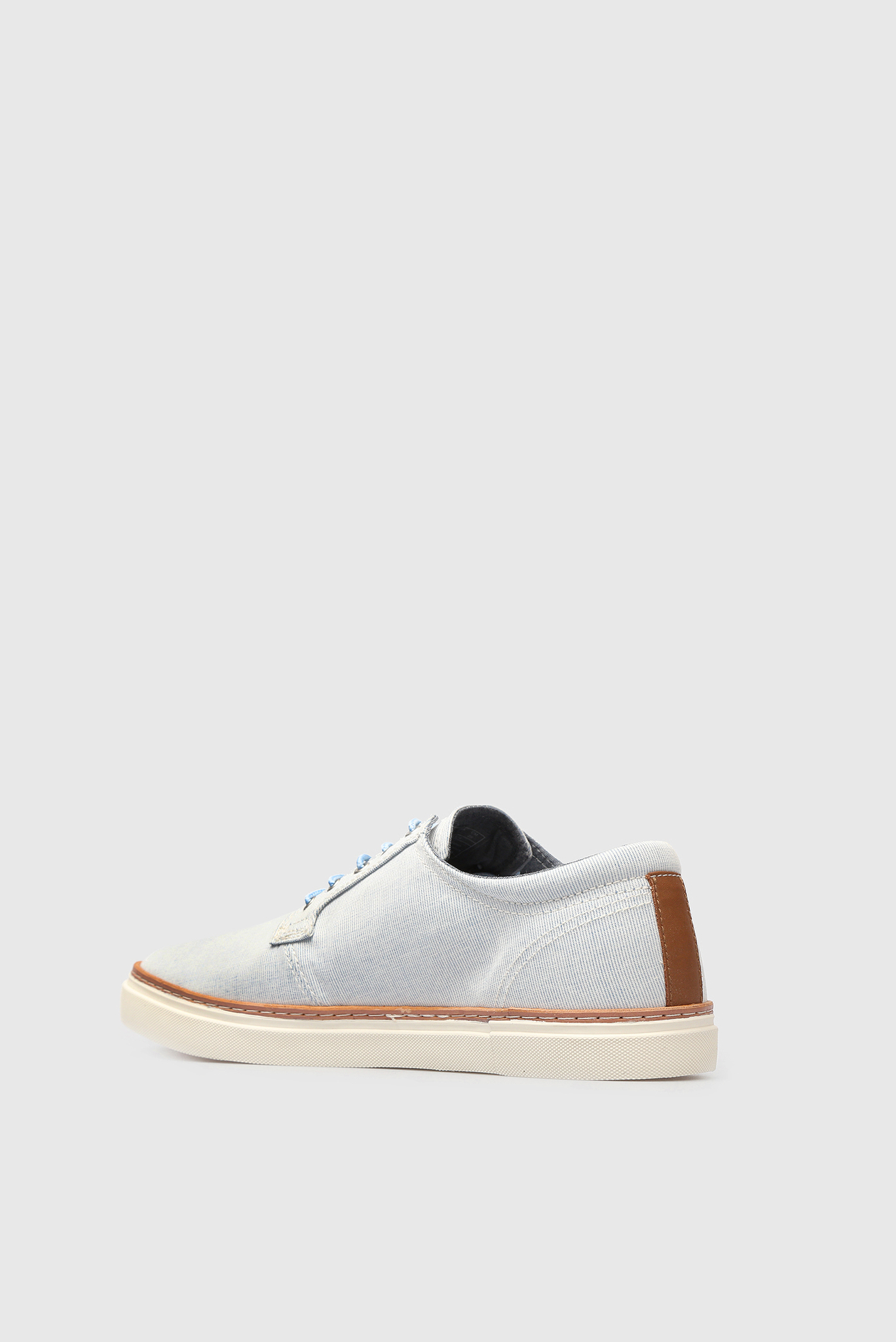 Мужские голубые сникеры BARI 4