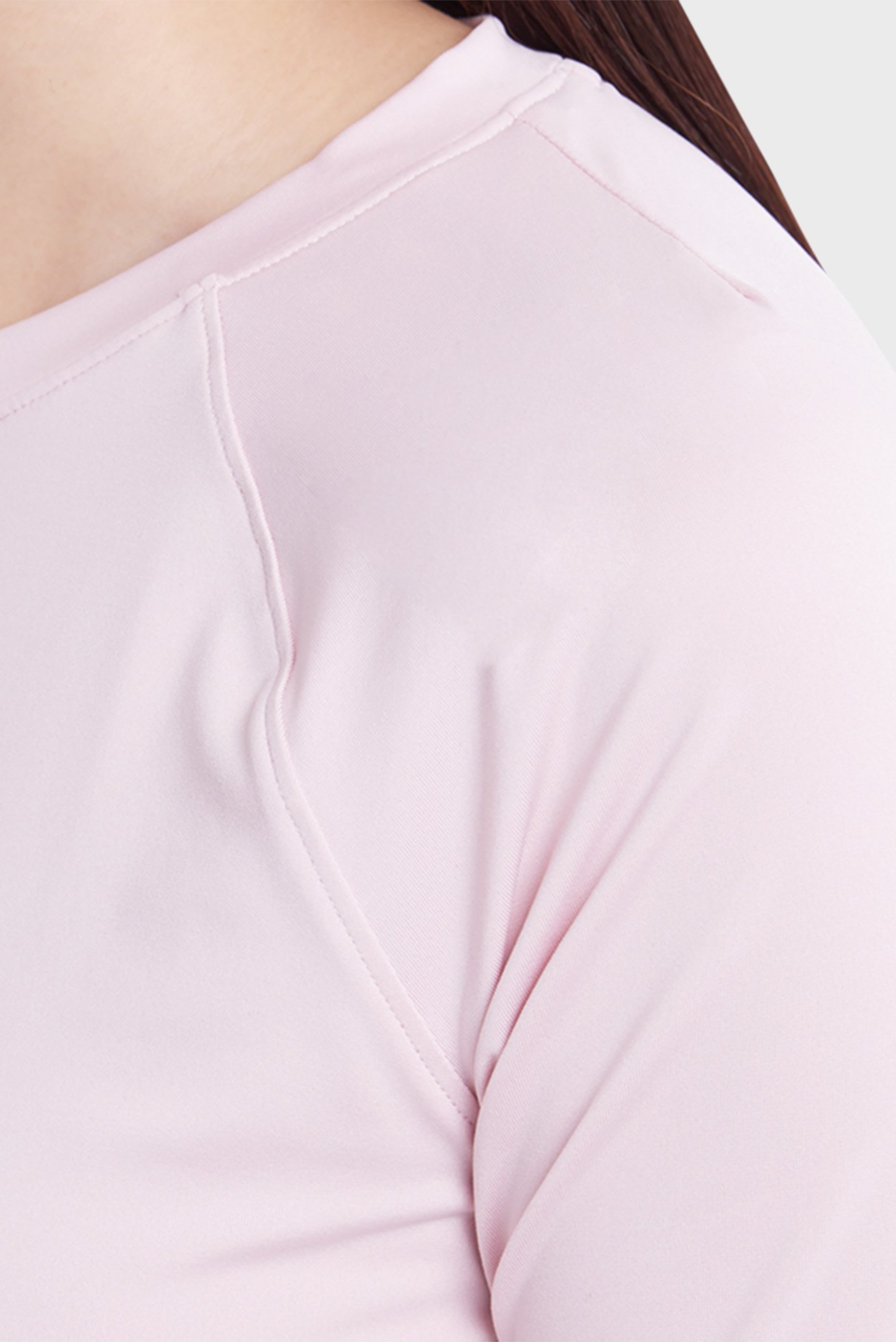 Женская розовая футболка UA Rush SS 12