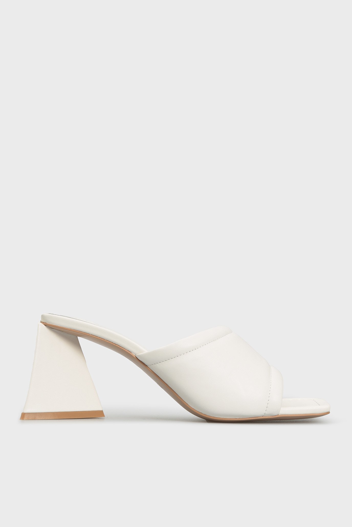 Женские белые кожаные мюли MirelaPRPY Женские белые кожаные мюли Mirela 6