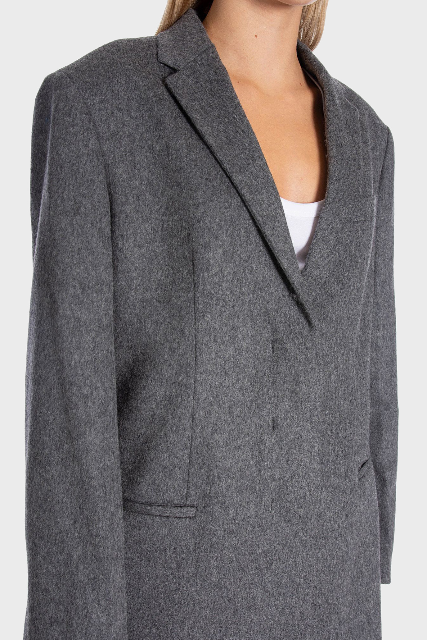 Пиджак FLANNEL WOOL TAILORED BLAZER 7