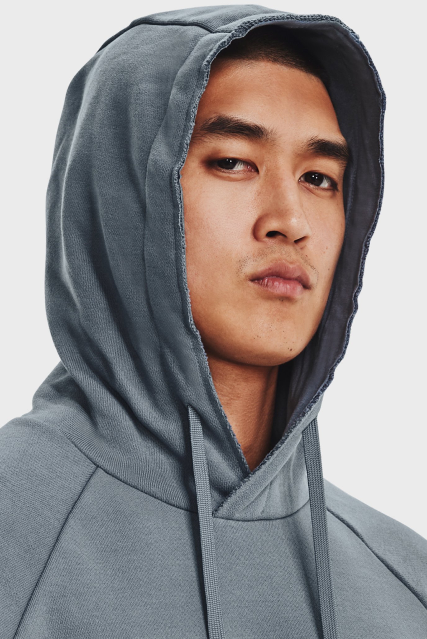 Мужское серое худи UA Heavyweight Terry HoodieUnder Armour Мужское серое худи UA Heavyweight Terry Hoodie 4