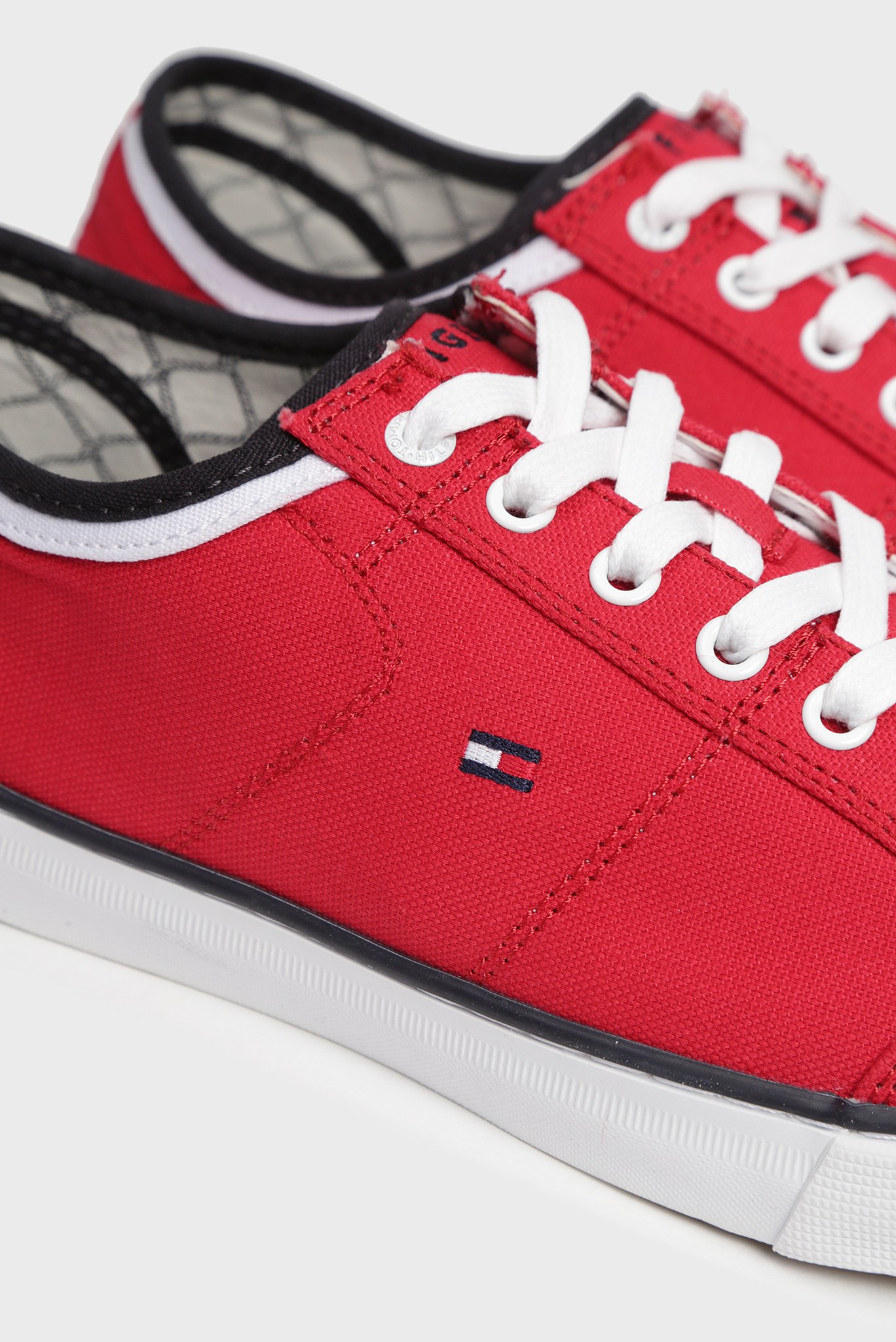 Мужские красные кеды 5