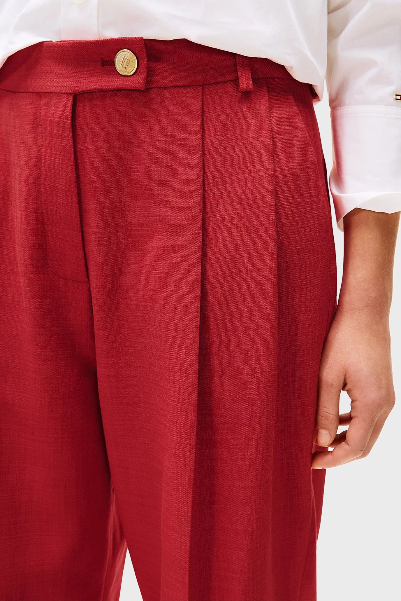 Женские красные брюки TH х SRG 5
