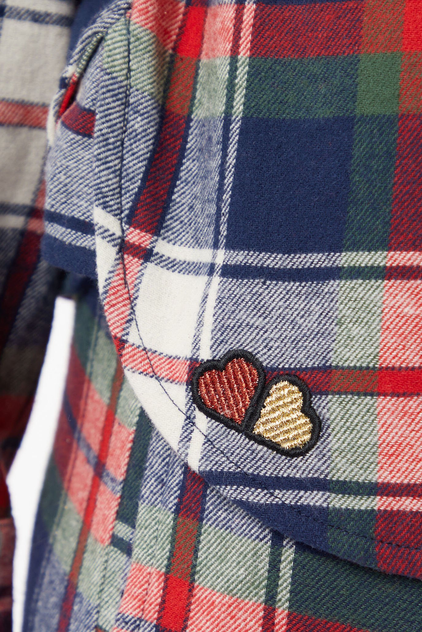 Женская рубашка в клетку EDA 4