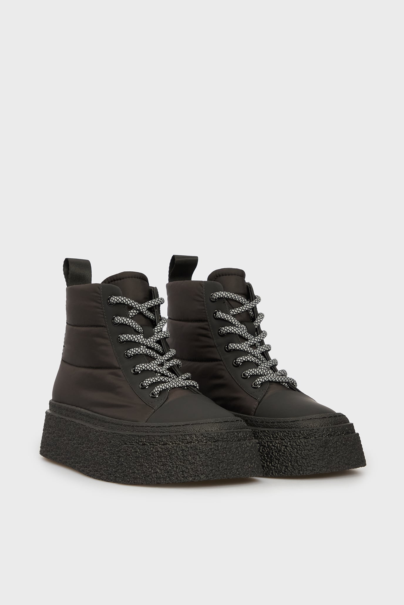 Женские черные хайтопы Kirsten 3