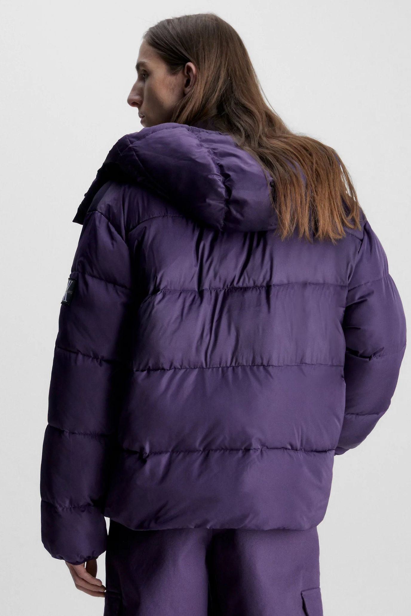 Мужская фиолетовая куртка MIX MEDIA PUFFER 3