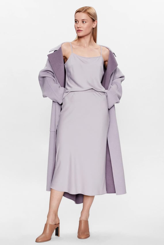 Юбка RECYCLED CDC BIAS CUT MIDI SKIRT