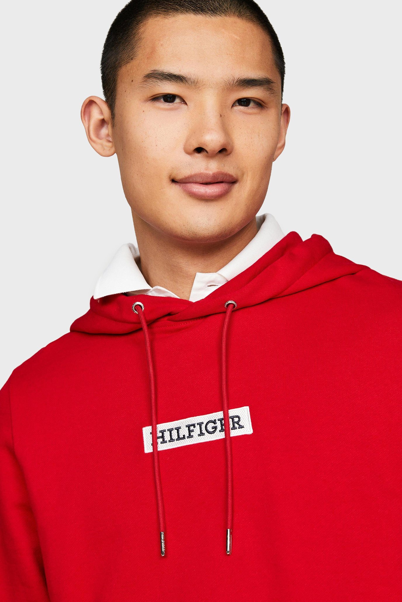 Мужское красное худи MONOTYPE BOX 4