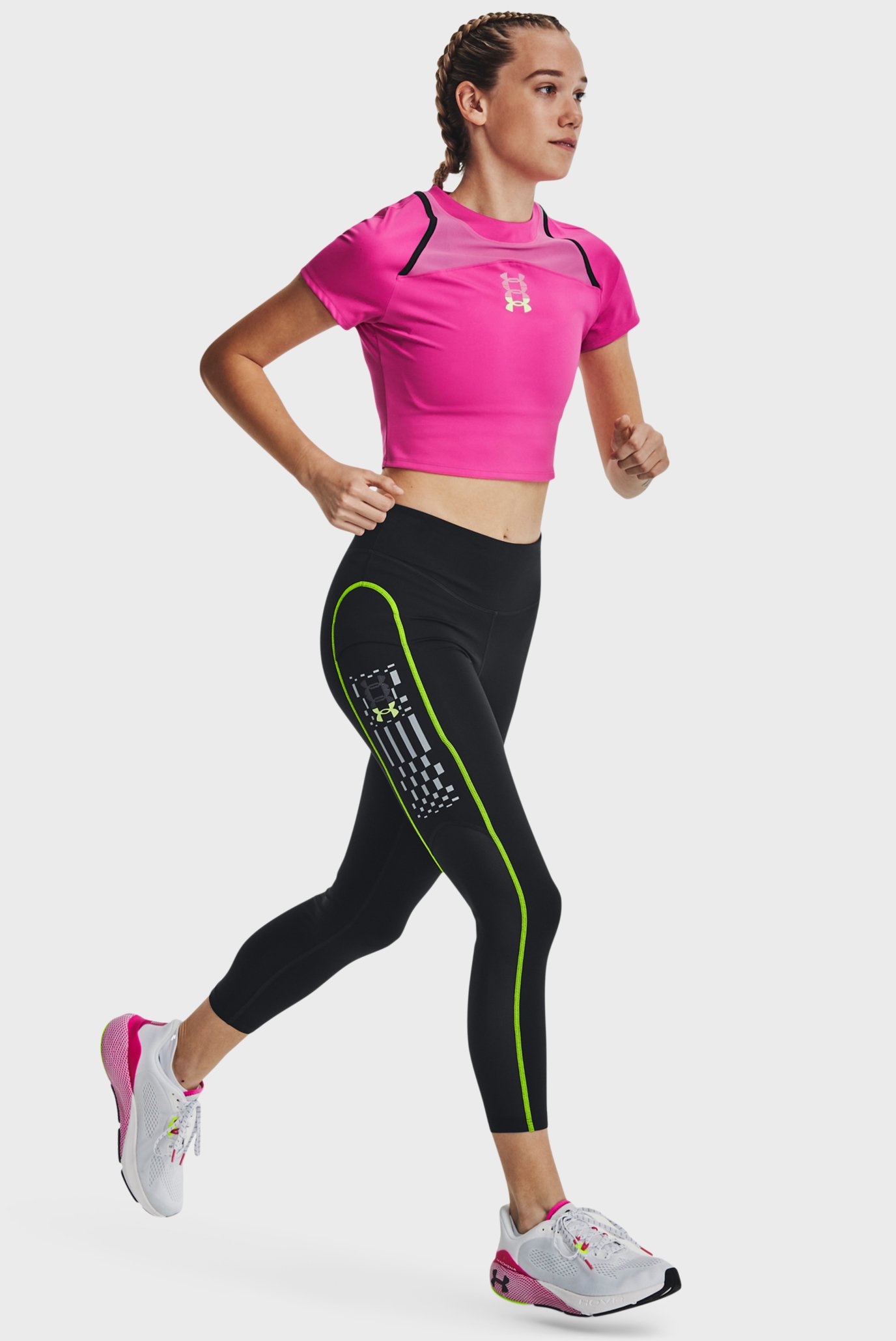 Футболка UA Run Anywhere Crop SS 8