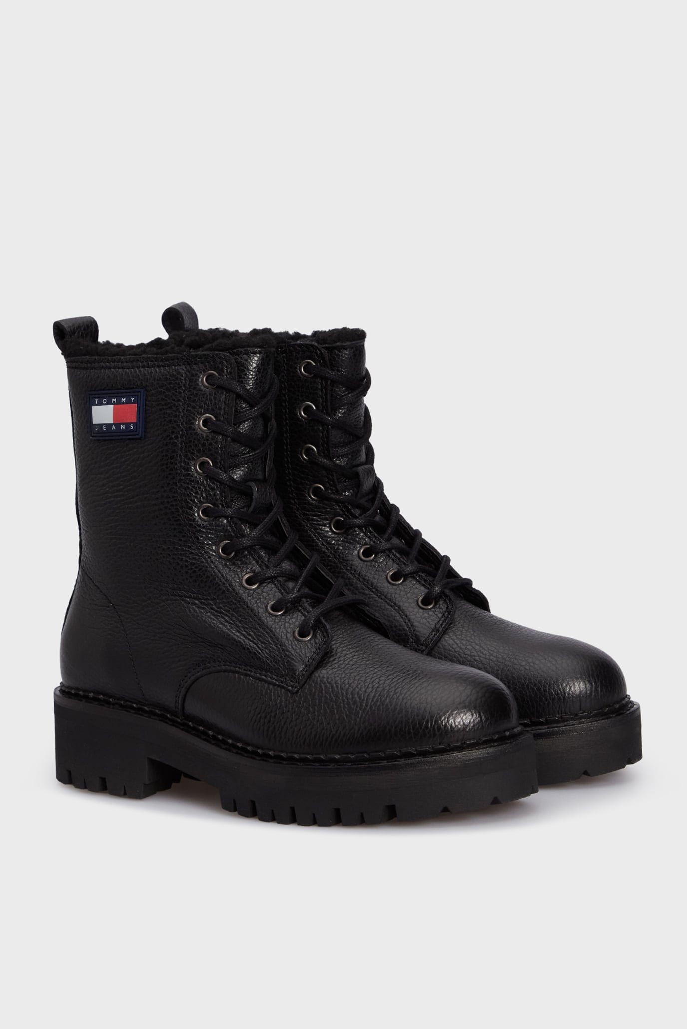 Женские черные кожаные ботинки TJW URBAN BOOT TUMBLED LTR WL 7