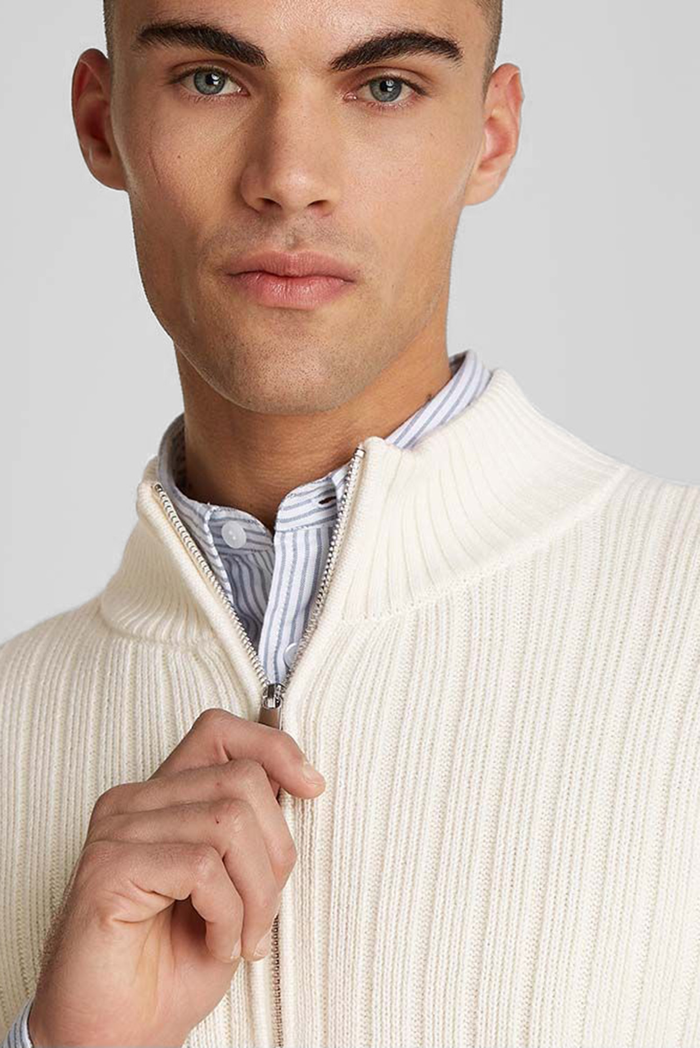 Свитер LINEAR HALF ZIP SWEATER 3