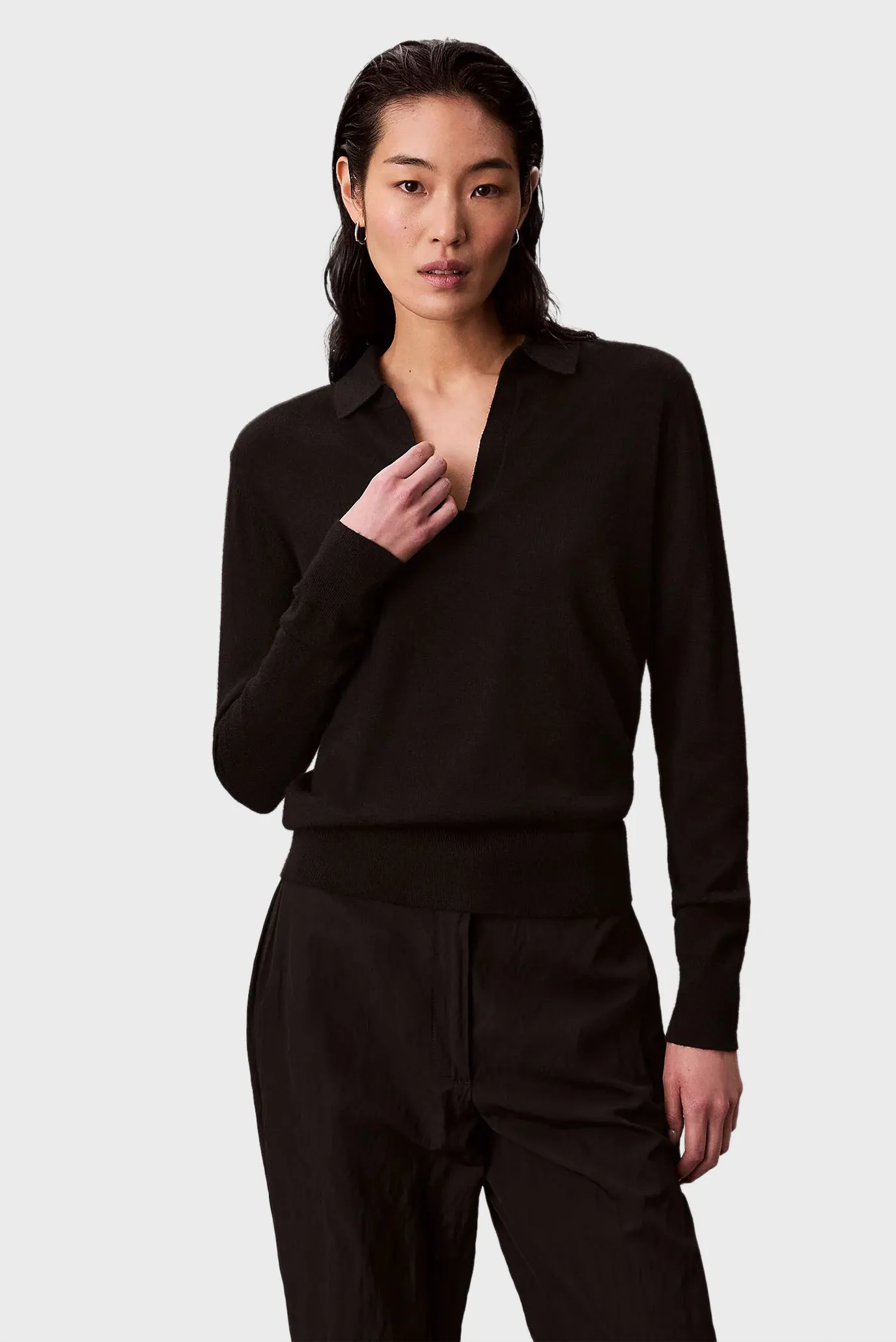 Поло LS JNY EXTRAFINE MERINO SWTR 14G 1