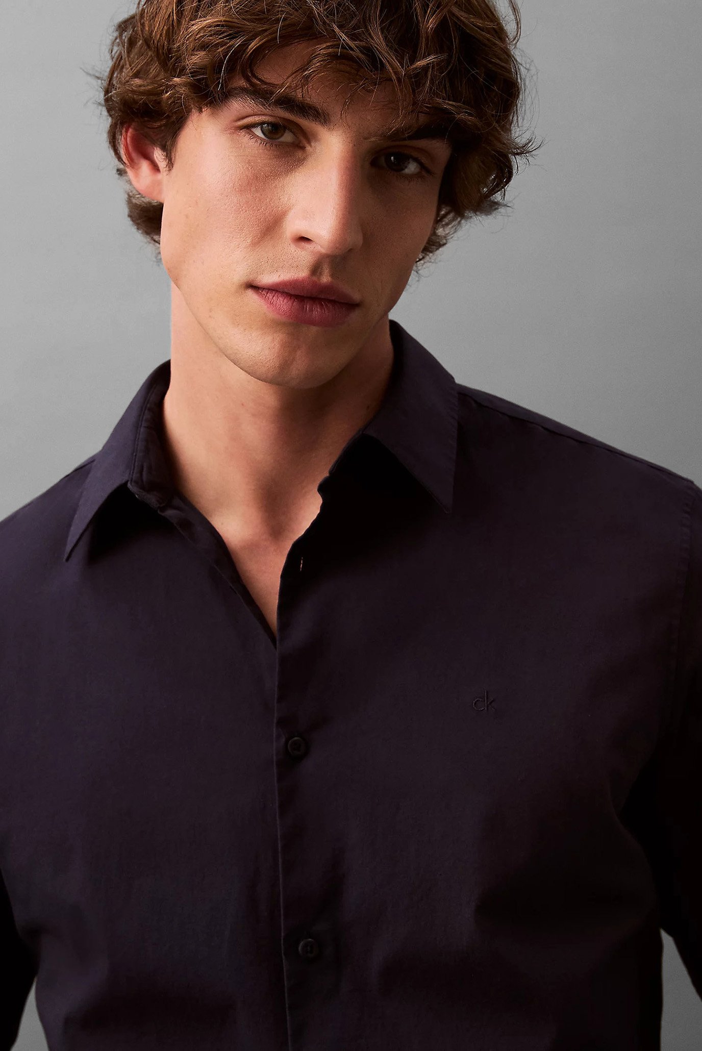 Рубашка LS SOLID STRETCH SLIM SHIRTCalvin Klein Рубашка LS SOLID STRETCH SLIM SHIRT 4