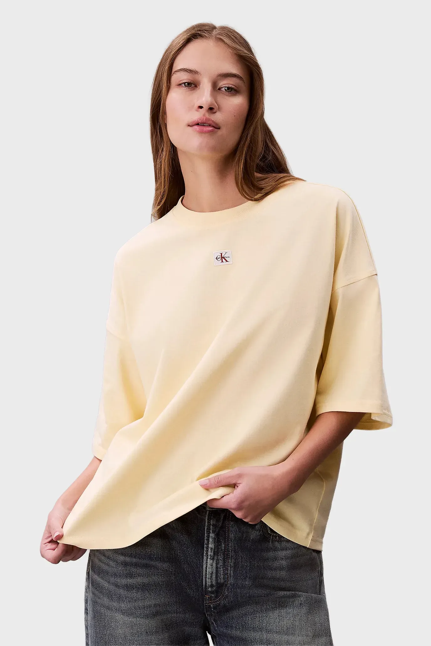 Футболка SS WOVEN LABEL OVERSIZED TEE 5