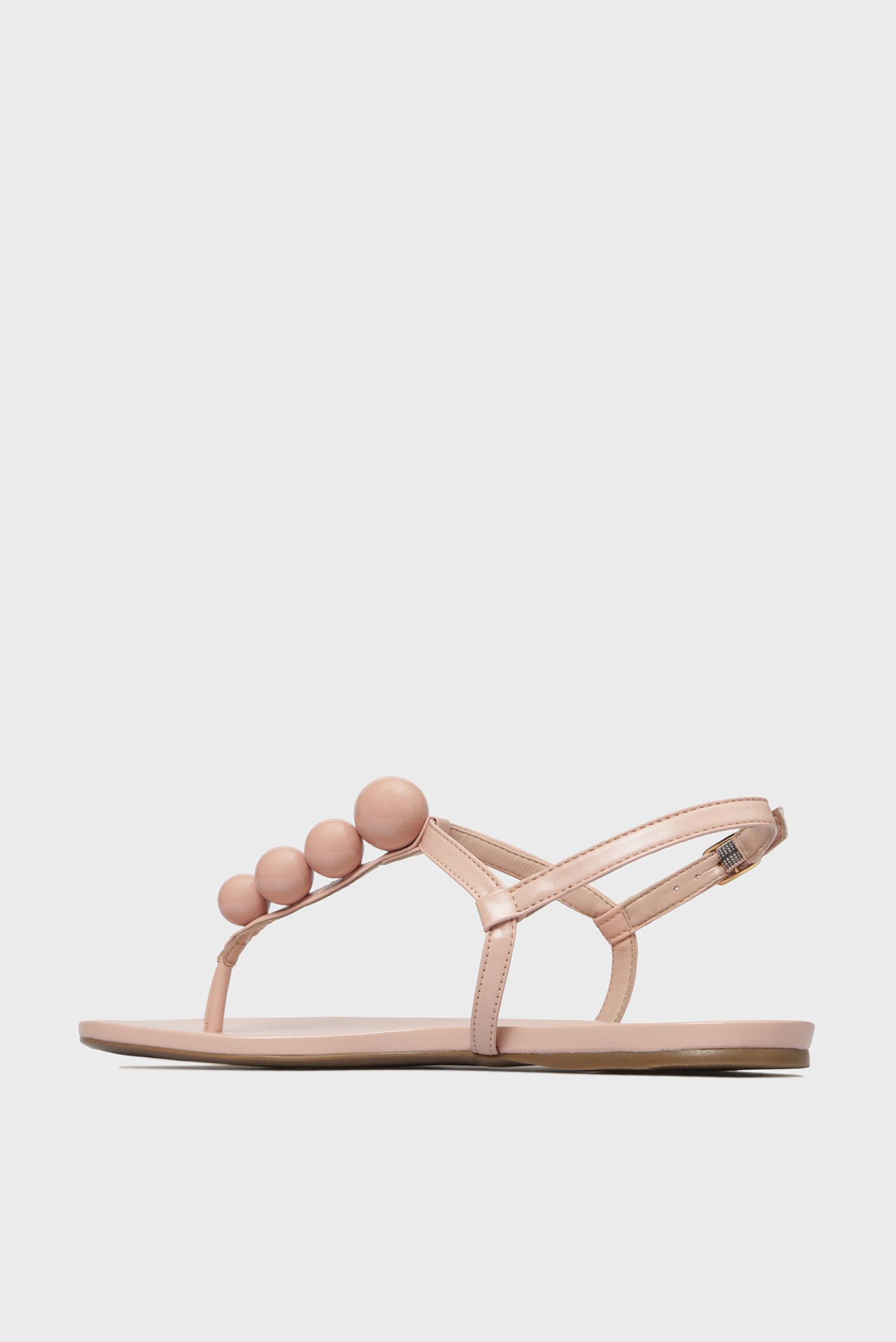 Женские бежевые сандалии 9